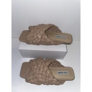 Steve Madden Brown Breaded Sandal Size 9
